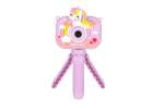 Digital camera for kids on tripod unicorn purple 3