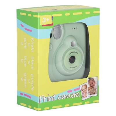 Digital instant camera 16x 128GB cartridges markers green