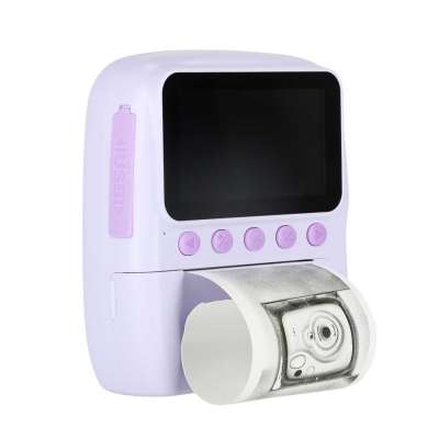 Digital instant camera 16x 128GB cartridges markers purple