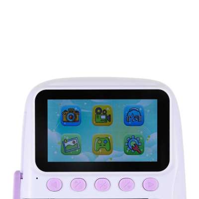 Digital instant camera 16x 128GB cartridges markers purple
