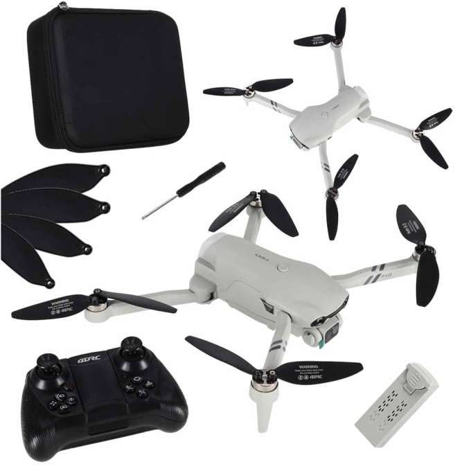 Dron RC 4DRC F10 kamera FPV wifi LED 3,7V