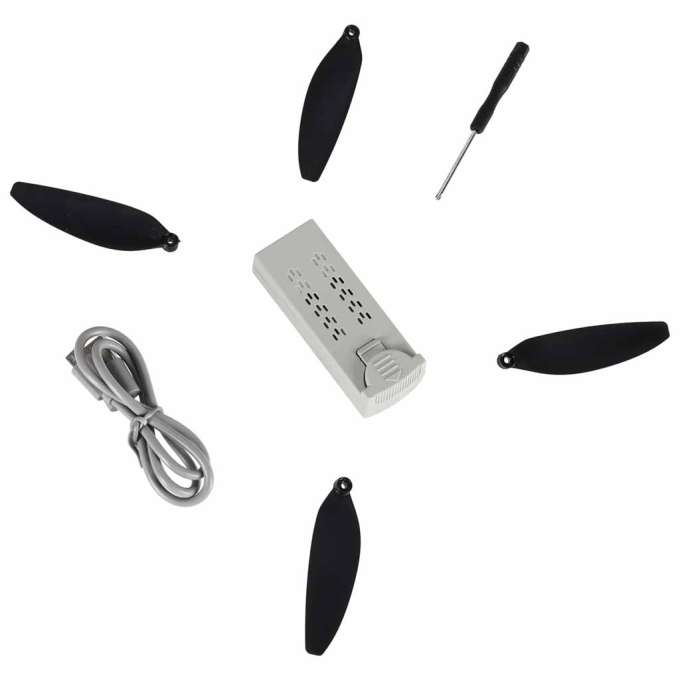 Dron RC 4DRC F10 kamera FPV wifi LED 3,7V