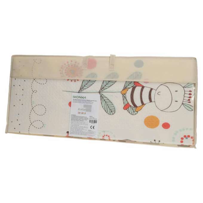 Educational double-sided foldable foam mat 180x200cm animals pattern