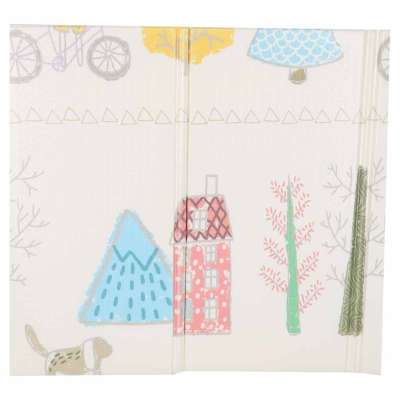Educational foam mat double-sided foldable 150x200cm teddy bear trees