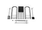 Firewood rack metal shelf fireplace accessories 2