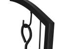Firewood rack metal shelf fireplace accessories 13