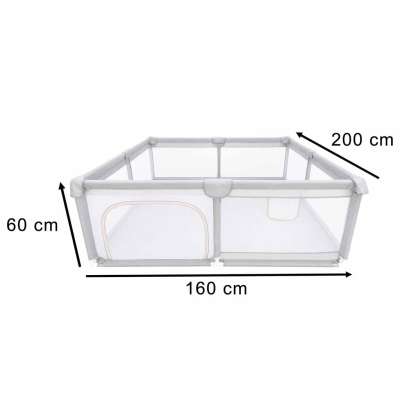 Foldable playpen dry pool children's playground 150x200cm