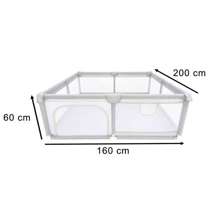 Foldable playpen dry pool children's playground 150x200cm