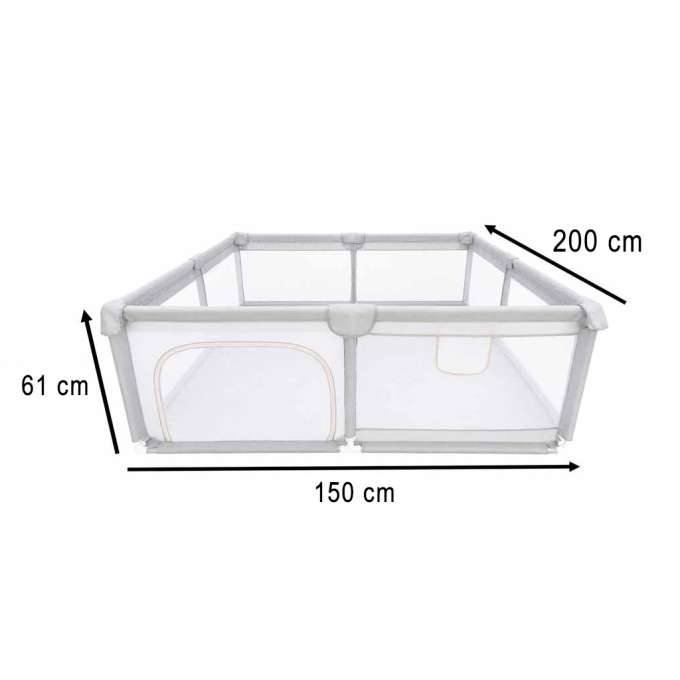 Foldable playpen dry pool children's playground 150x200cm