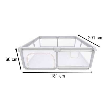 Foldable playpen dry pool children's playground 180x200cm