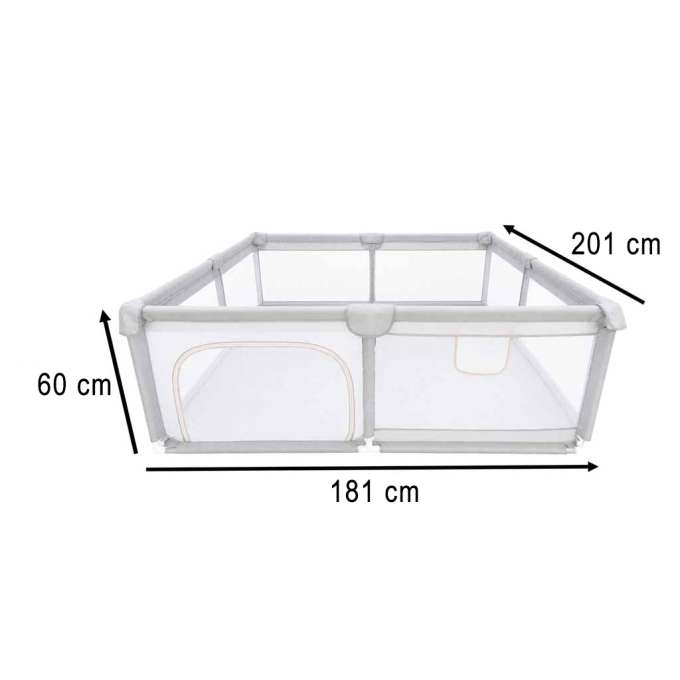 Foldable playpen dry pool children's playground 180x200cm