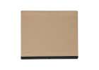 Folding pouf with under-seat storage eco-leather 38x38x36 cm beige 8