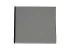 Folding pouffe with storage leather 38x38x36 cm grey 9