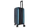 Folding travel case on wheels 45l blue 7