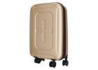 Folding travel case on wheels 45l champagne 2