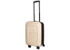 Folding travel case on wheels 45l champagne 9