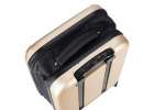 Folding travel case on wheels 45l champagne 10