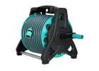 Garden hose on reel stand LUARO sprinkler gun retractor 30m 4