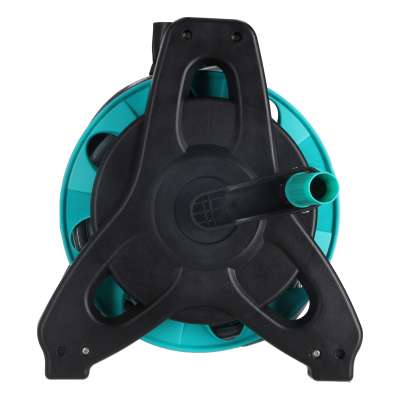Garden hose on reel stand LUARO sprinkler gun retractor 30m