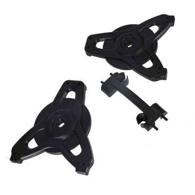 Garden hose on reel stand LUARO sprinkler gun retractor 30m
