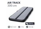 Gymnastic mattress exercise path acrobatic pump 300x100x10cm gray 1