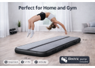 Gymnastic mattress exercise path acrobatic pump 300x100x10cm gray 2