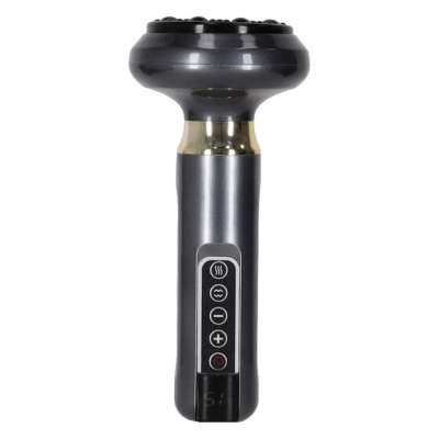 Handheld electric Chinese cupping massager USB 12 levels grey