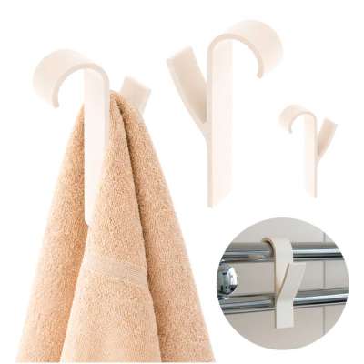 Hanger hook for the radiator bathroom radiator cream