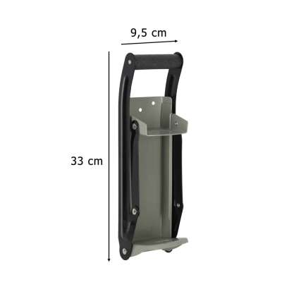 Hanging crusher can crusher with handle bottle opener
