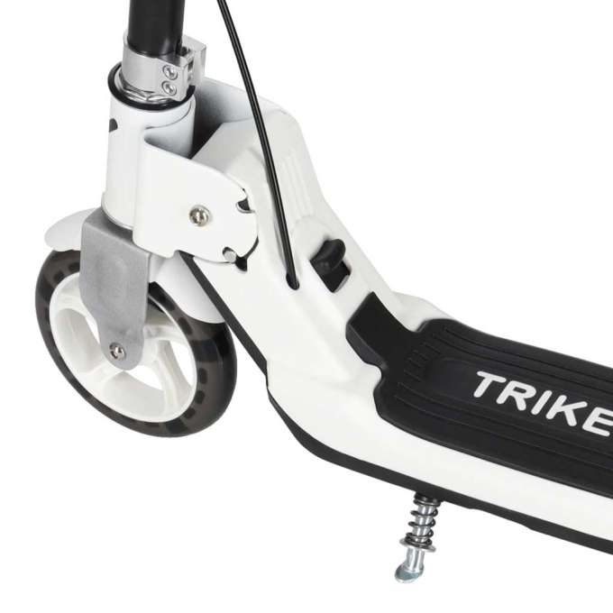 Hulajnoga dla dzieci TRIKE FIX dwukołowa LED składana podwójne hamulce czarna