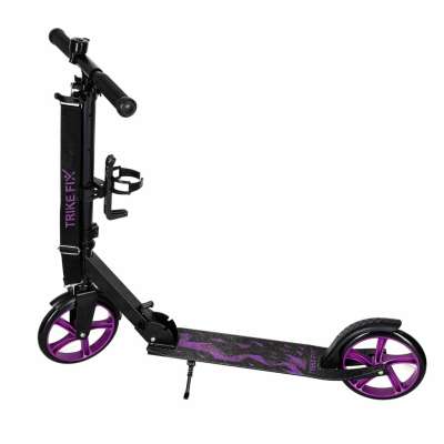 Hulajnoga miejska Trike Fix składana koła 200mm fioletowa