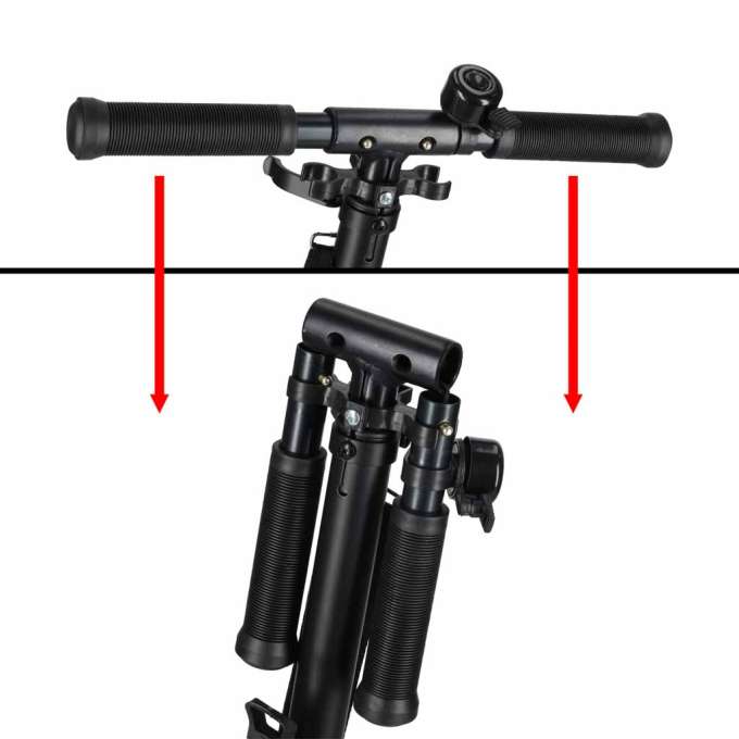 Hulajnoga miejska Trike Fix składana koła 200mm fioletowa