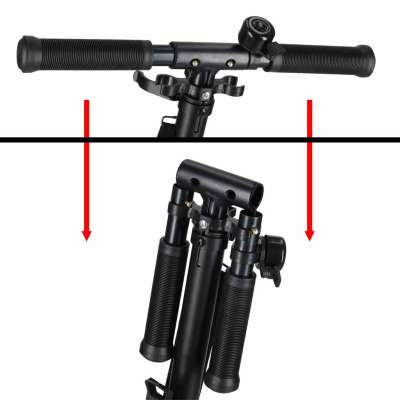 Hulajnoga miejska Trike Fix składana koła 200mm szara