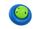 Inflatable rocking balance swing for 3 children with handles 2