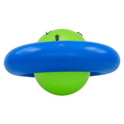 Inflatable rocking balance swing for 3 children with handles