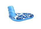Inflatable swimming mattress deck chair with backrest 6