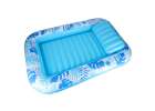 Inflatable swimming mattress with cushion blue 3