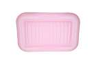 Inflatable swimming mattress with cushion pink 7