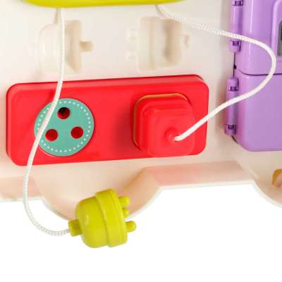 Interactive manipulative board car light sound