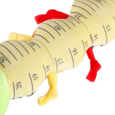 Interactive musical plush caterpillar toy