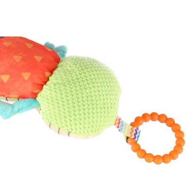 Interactive musical plush caterpillar toy