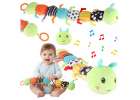 Interactive musical plush caterpillar toy 1