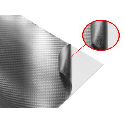 Carbon 4D Silver Film Roll 1,52 x 28 m
