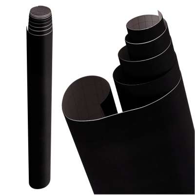 Black velvet film roll 1,35 x 15 m