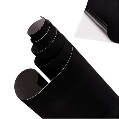 Black velvet film roll 1,35 x 15 m