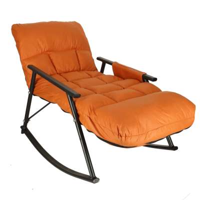 Rocking chair and recliner orange OUTLET