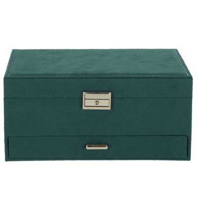 Jewellery box organiser green