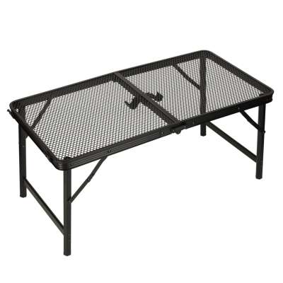 LUARO Folding Camping and Catering Table 80 x 66 x 40 cm