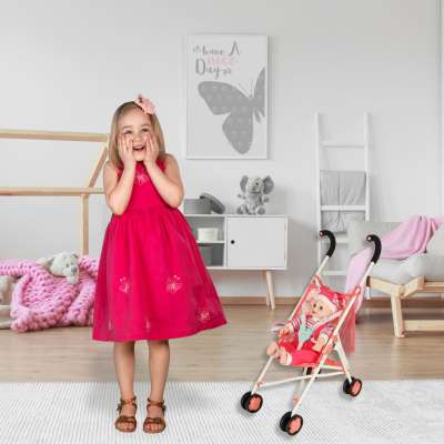 Annabell doll trolley with bag