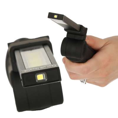 USB COB Workshop Flashlight with Magnet and Rechargeable Battery
